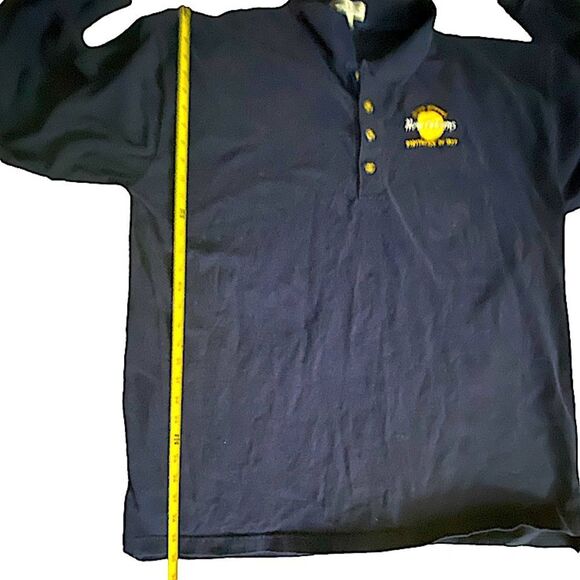 Time Out Men's Size XL Long Sleeve Polo Shirt French Quarter Classiccore Basic - Picture 5 of 8